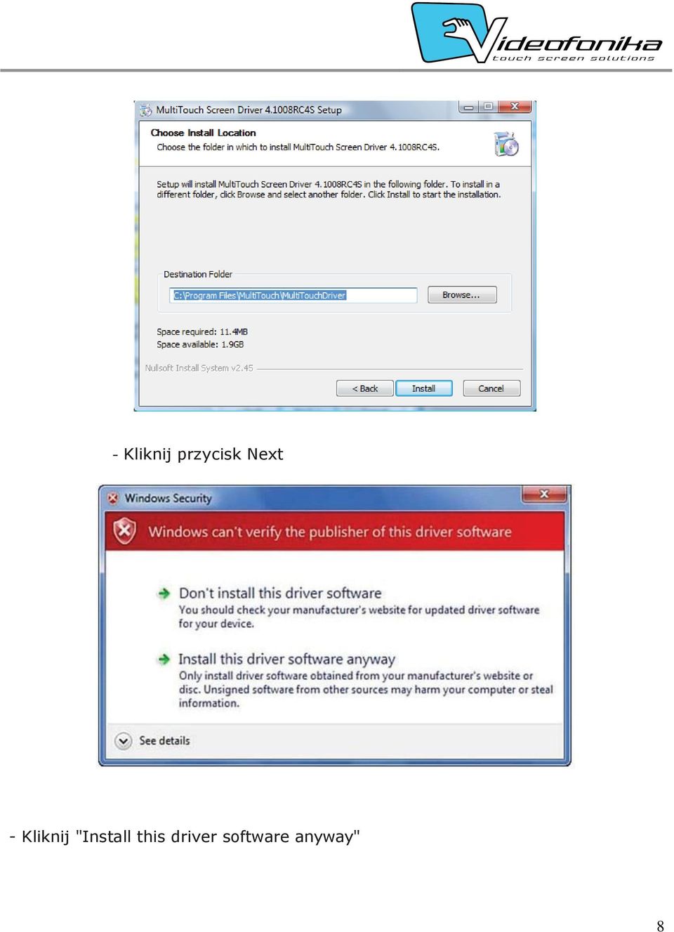 "Install this