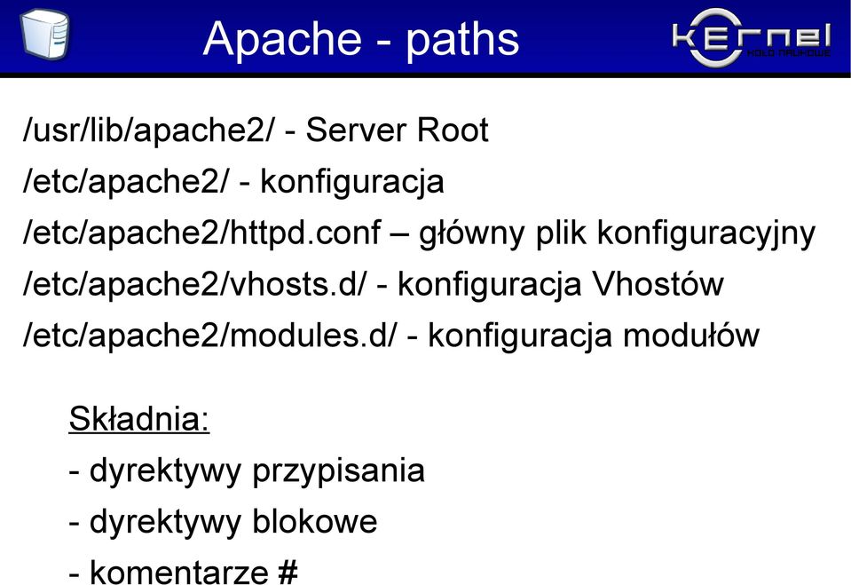 conf główny plik konfiguracyjny /etc/apache2/vhosts.