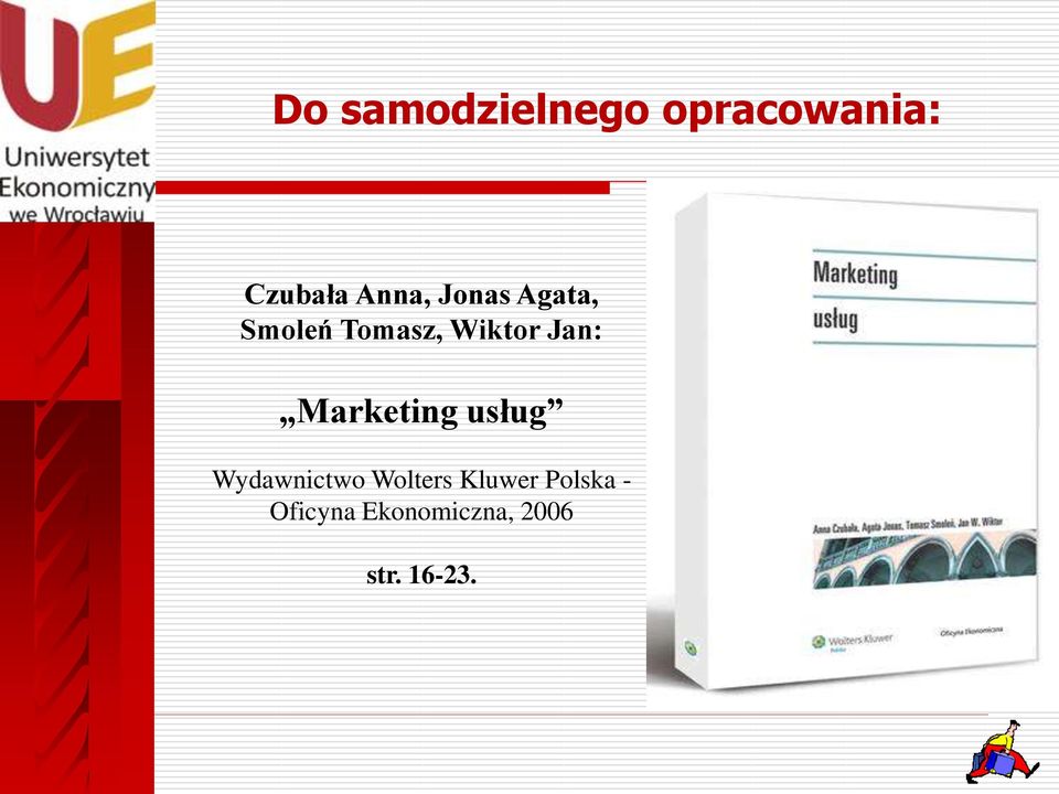 Marketing usług Wydawnictwo Wolters Kluwer