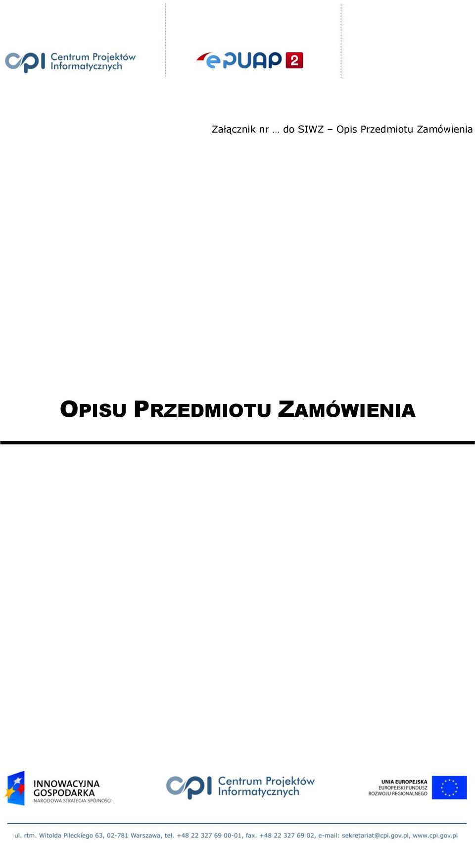Przedmiotu