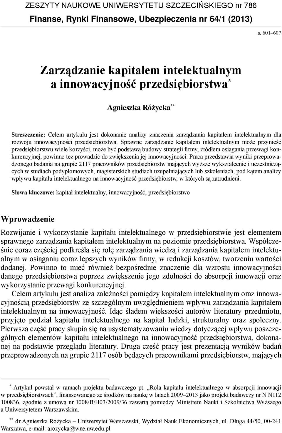 dla rozwoju innowacyjności przedsiębiorstwa.
