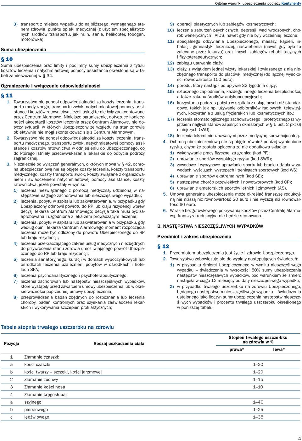 Ograniczenie i wyłączenie odpowiedzialności 11 1.