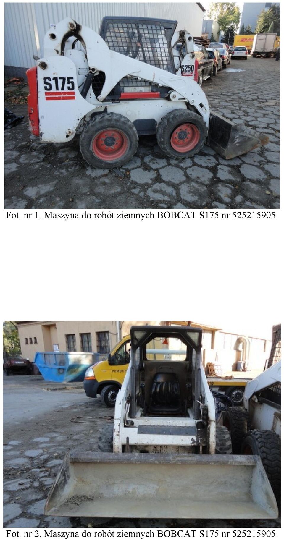 BOBCAT S175 nr 525215905. Fot.