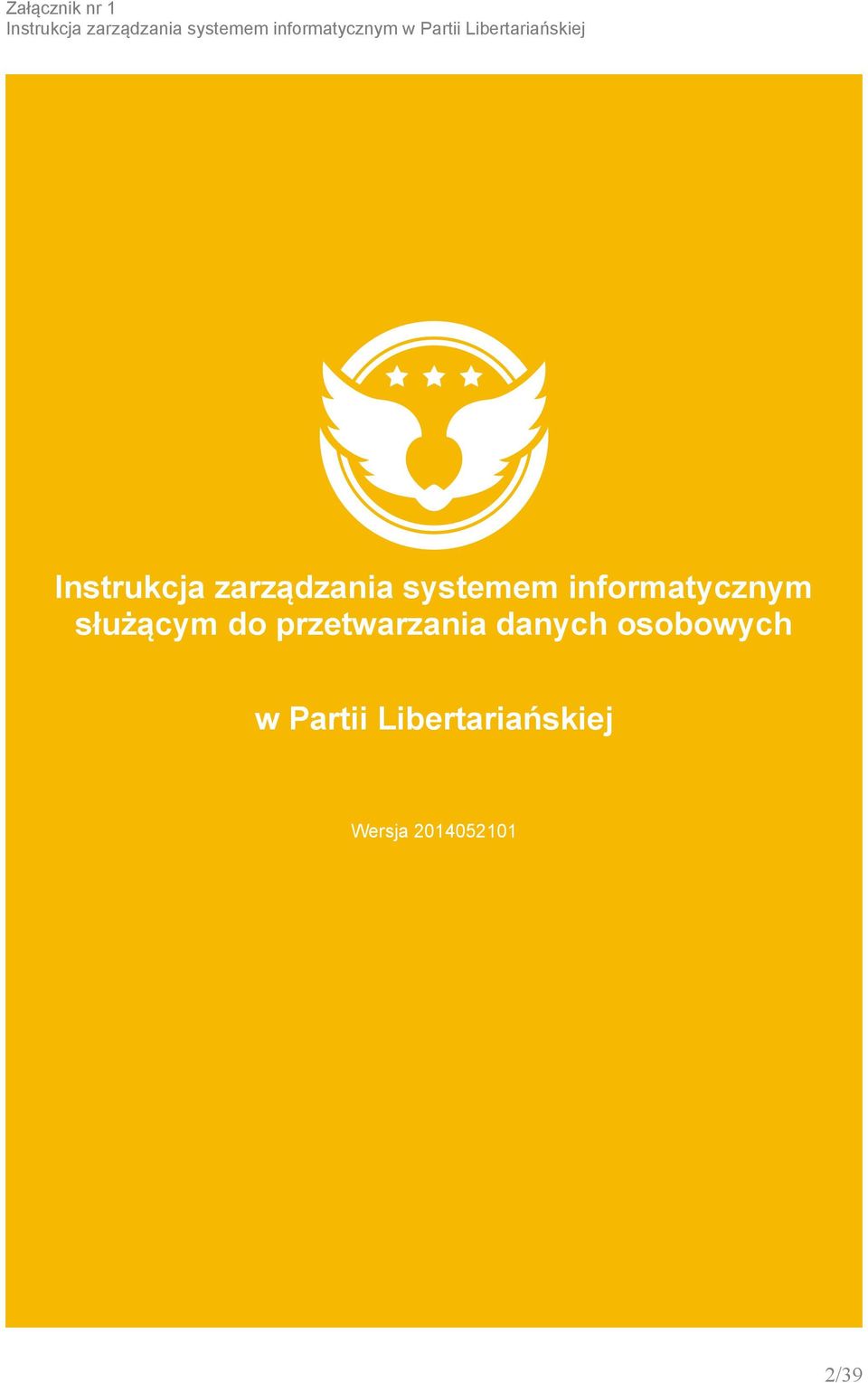zarządzania systemem informatycznym służącym do