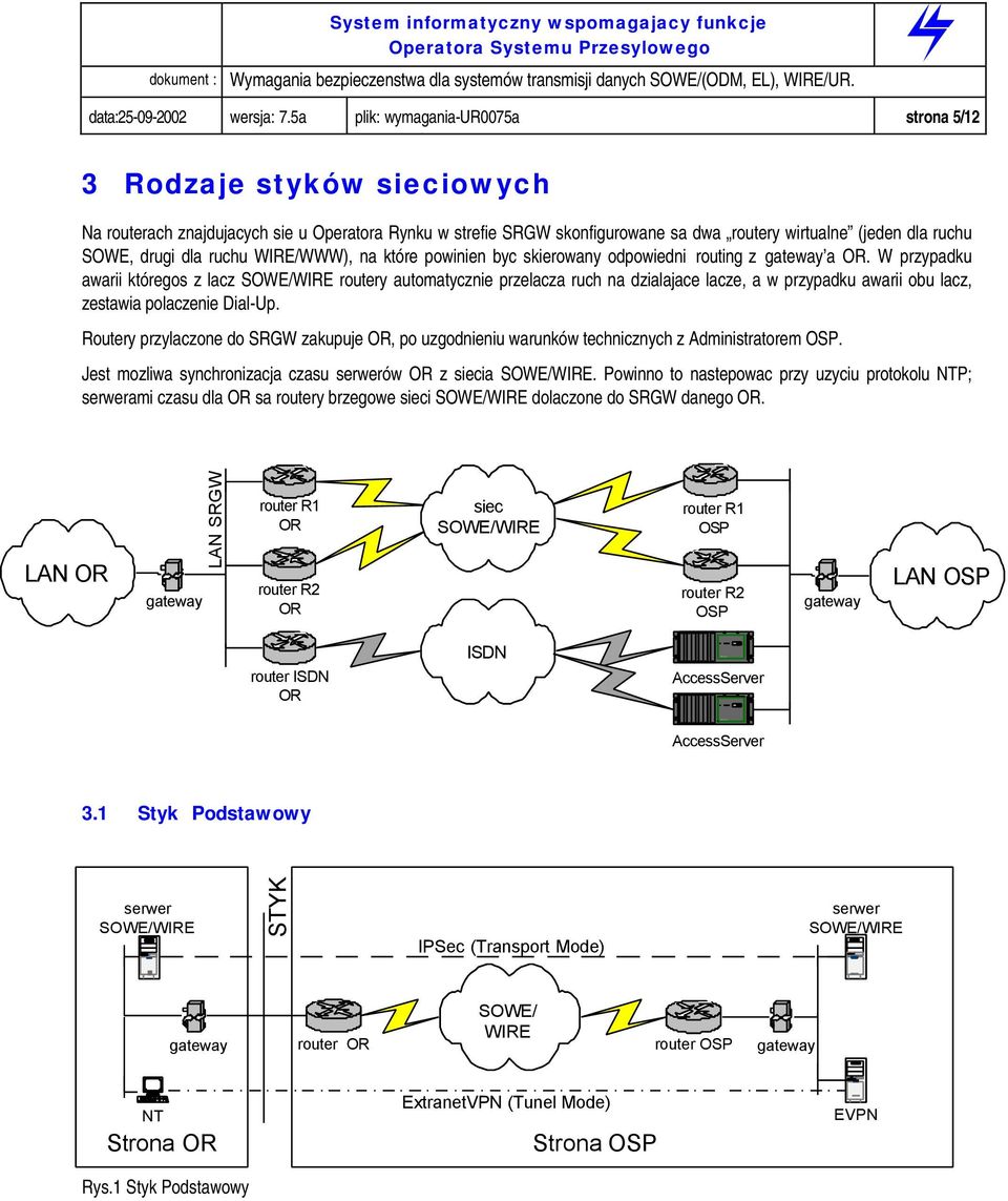 dla ruchu WIRE/WWW), na które powinien byc skierowany odpowiedni routing z a OR.