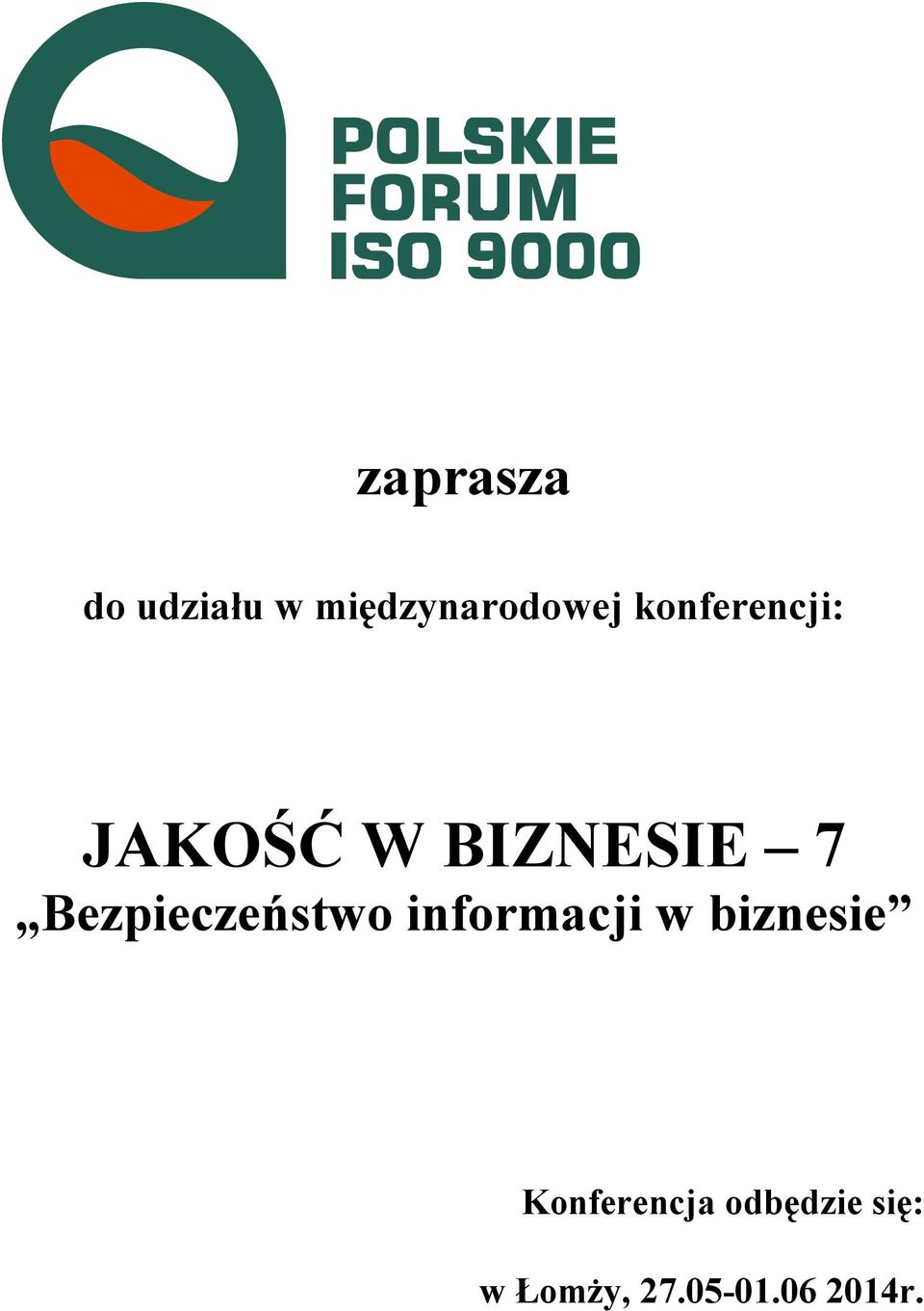 JAKOŚĆ W BIZNESIE 7