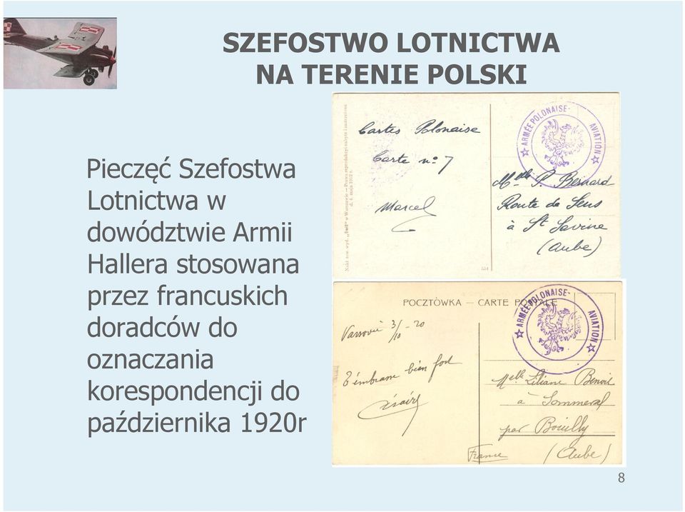 Hallera stosowana przez francuskich doradców