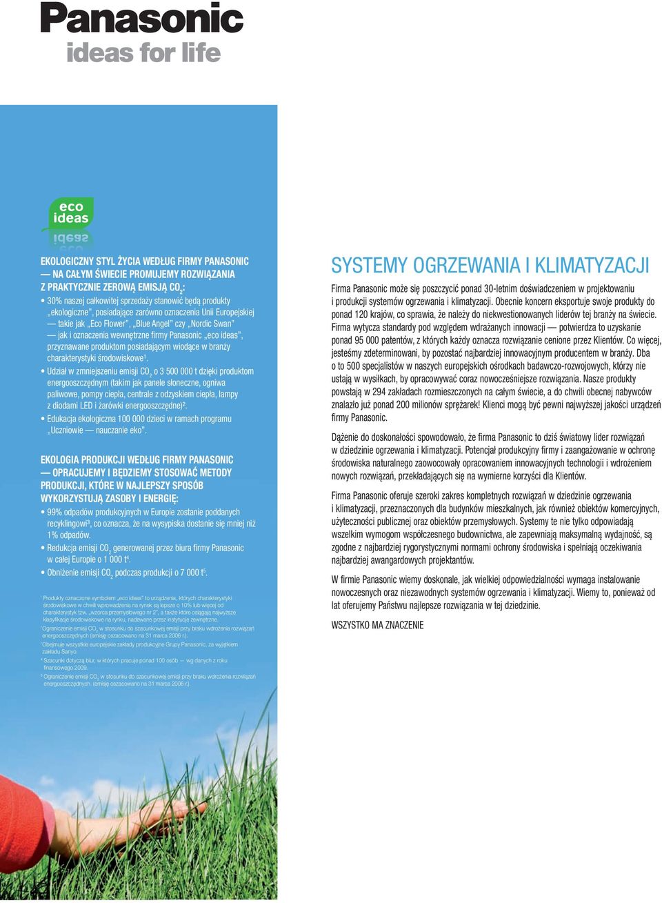 charakterystyki środowiskowe¹.
