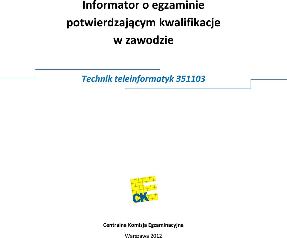 Technik teleinformatyk 351103