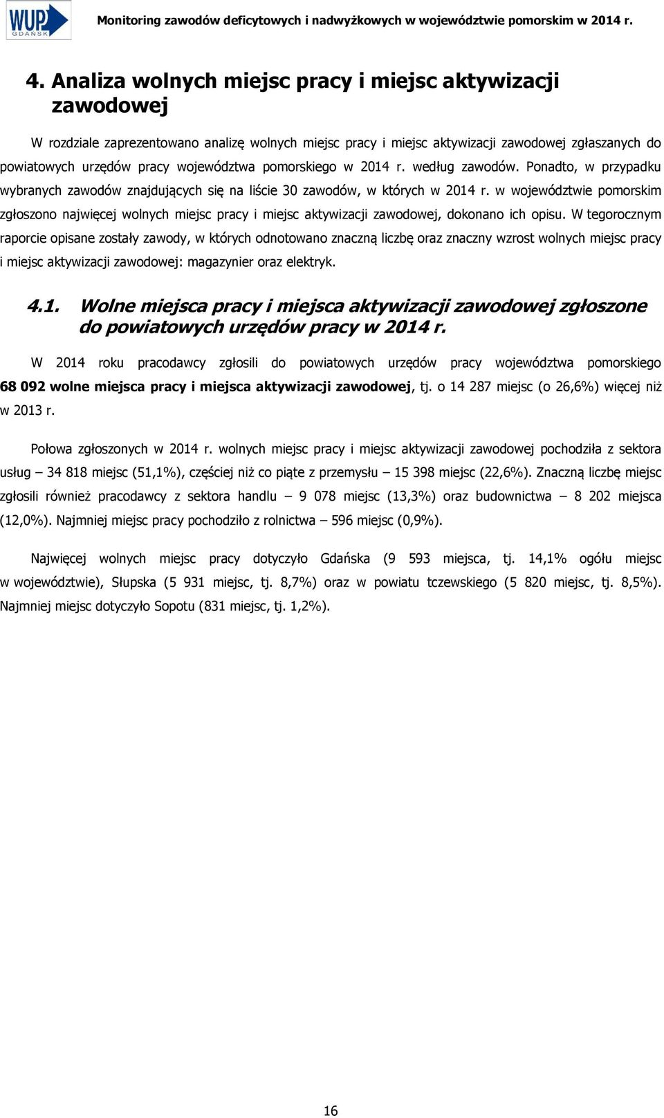 pomorskiego według zawodów.