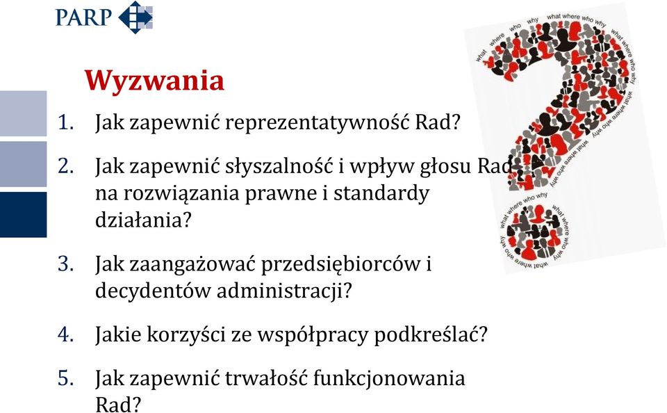 standardy działania? 3.