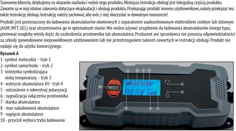 Instrukcję należy zachować, aby móc z niej skorzystać w dowolnym momencie!