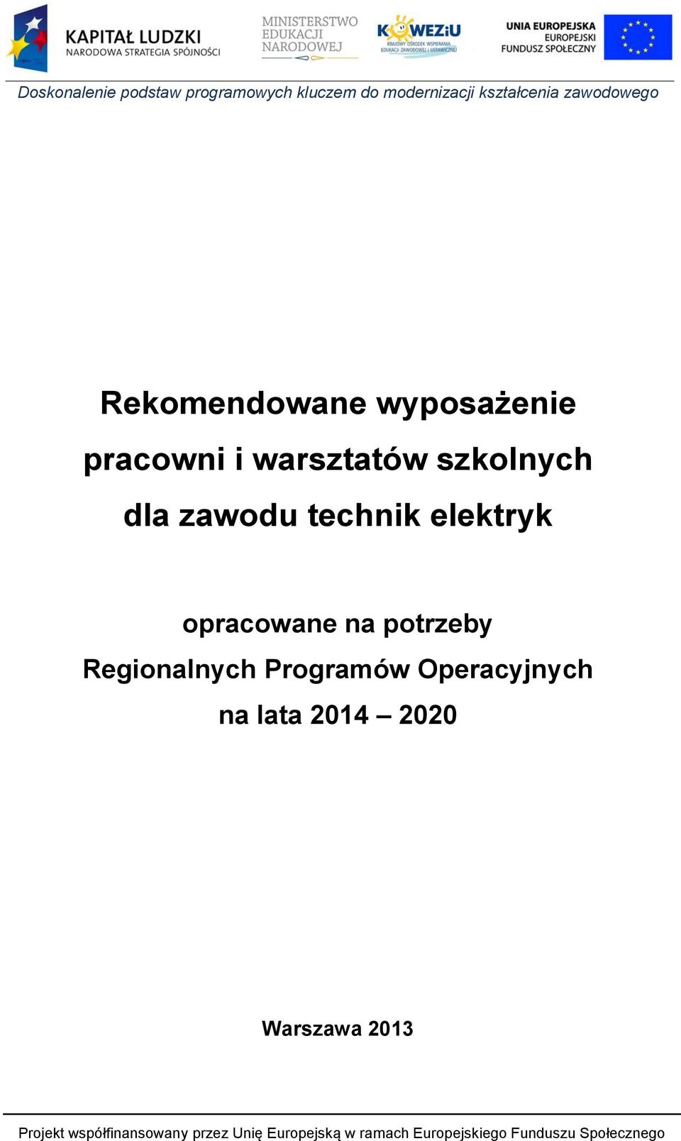 elektryk opracowane na potrzeby