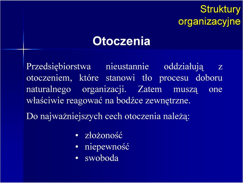 organizacji.