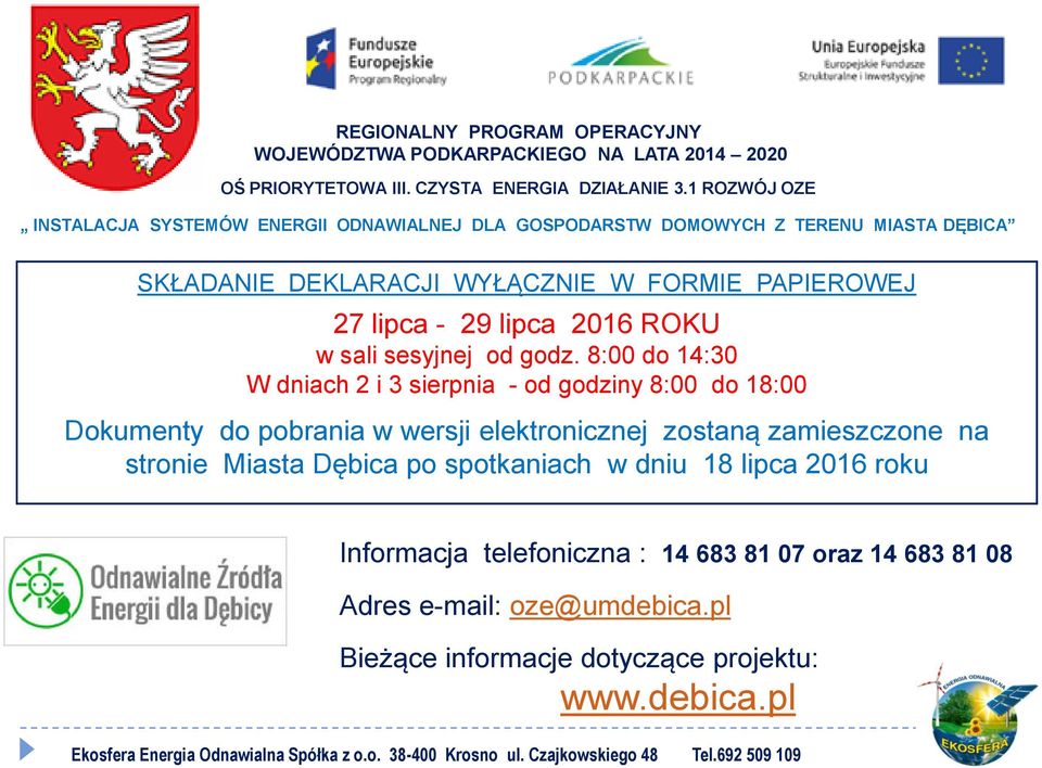 lipca 2016 ROKU w sali sesyjnej od godz.