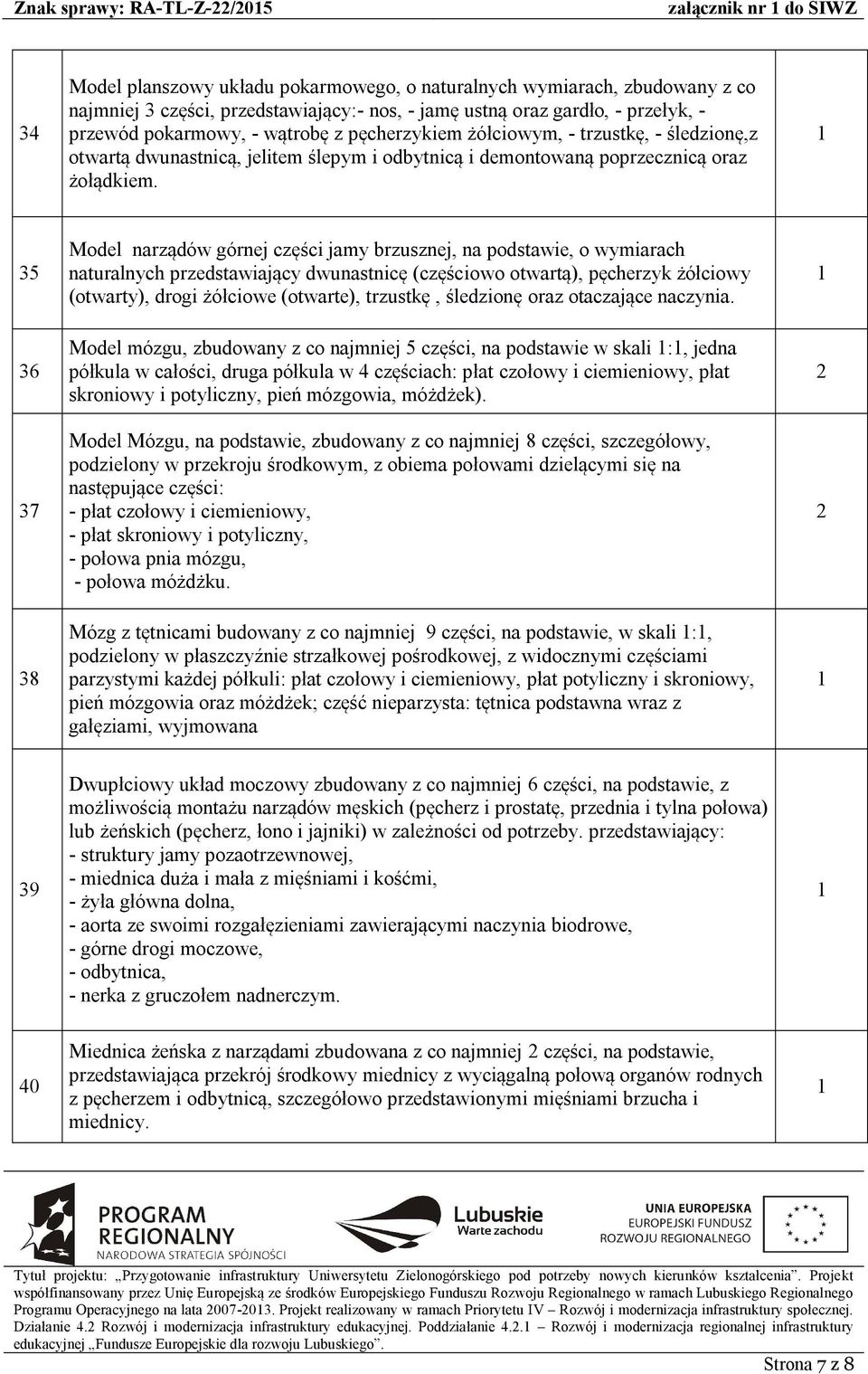 35 36 37 38 Model narządów górnej części jamy brzusznej, na podstawie, o wymiarach naturalnych przedstawiający dwunastnicę (częściowo otwartą), pęcherzyk żółciowy (otwarty), drogi żółciowe (otwarte),