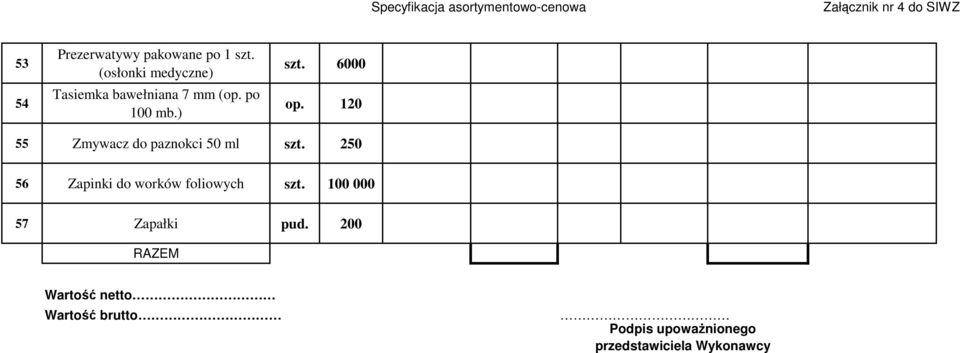 120 55 Zmywacz do paznokci 50 ml szt.