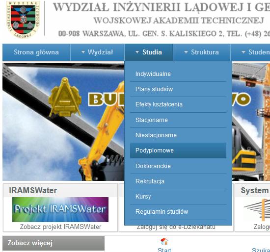 studiów, a dokładnie do folderu Materiały do