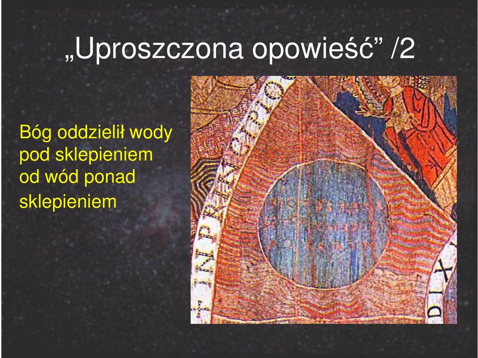 wody pod sklepieniem
