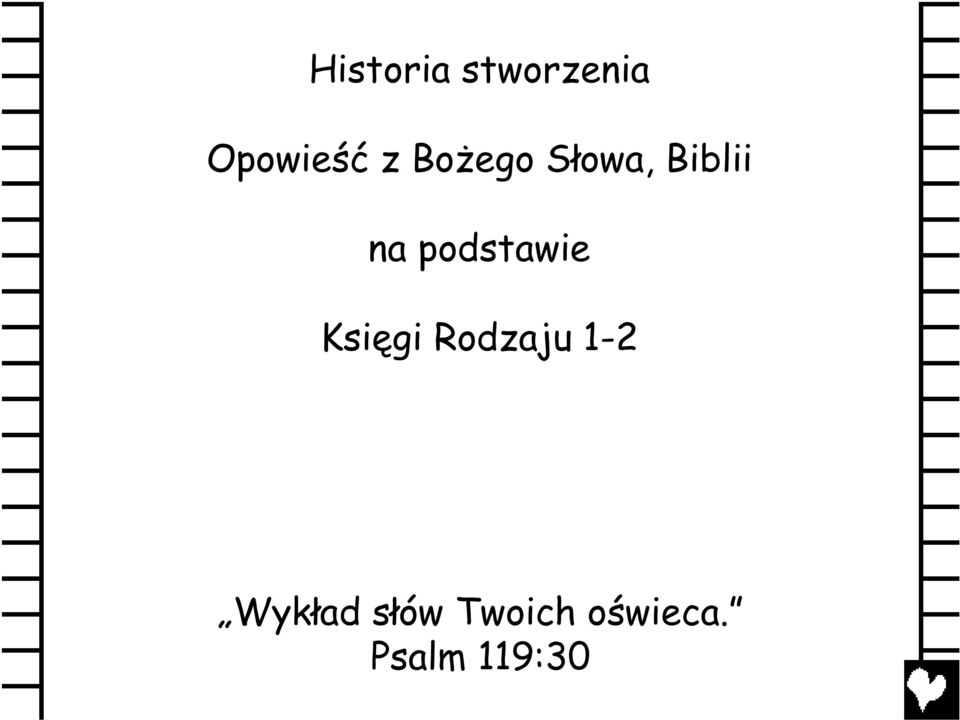 podstawie Księgi Rodzaju 1-2