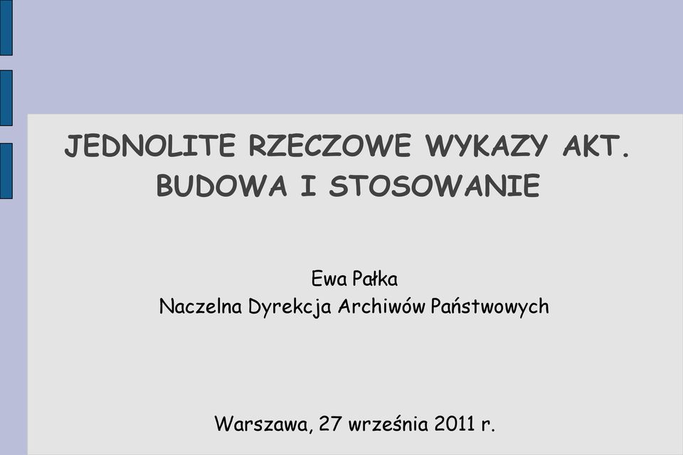 Naczelna Dyrekcja Archiwów