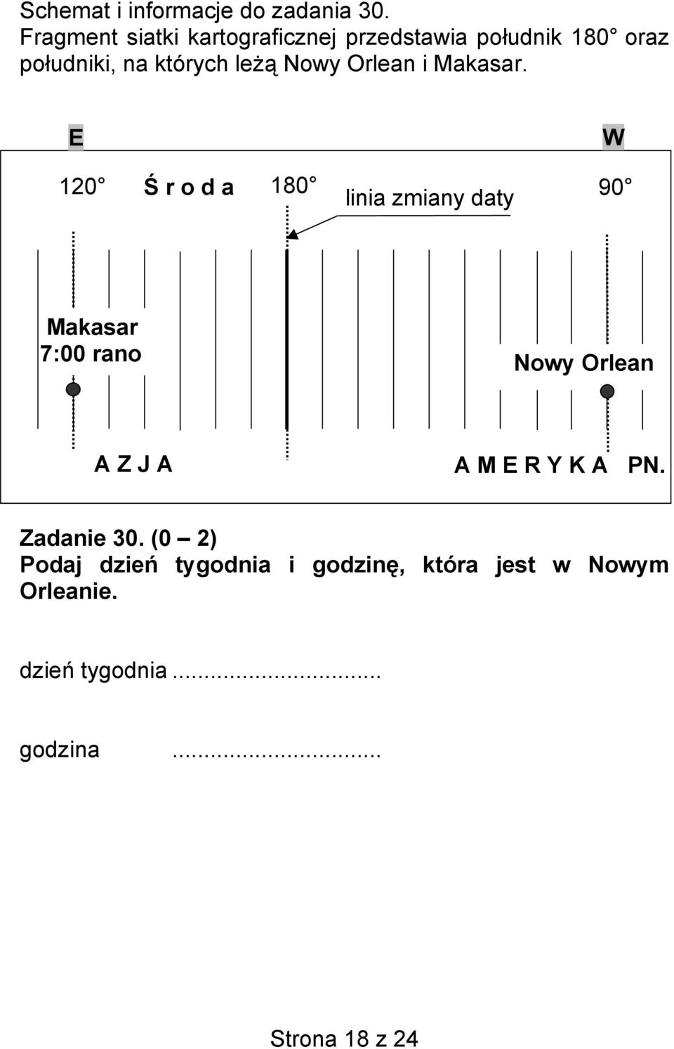 Nowy Orlean i Makasar.