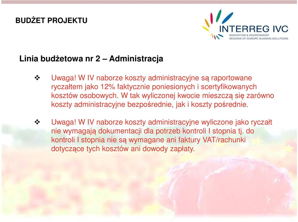 W tak wyliczonej kwocie mieszczą się zarówno koszty administracyjne bezpośrednie, jak i koszty pośrednie. Uwaga!