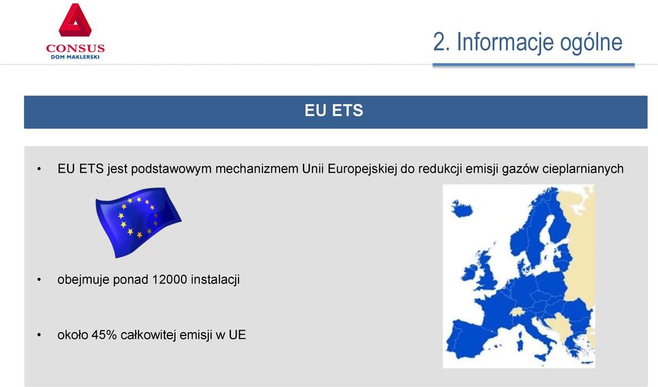 redukcji emisji gazów cieplarnianych obejmuje