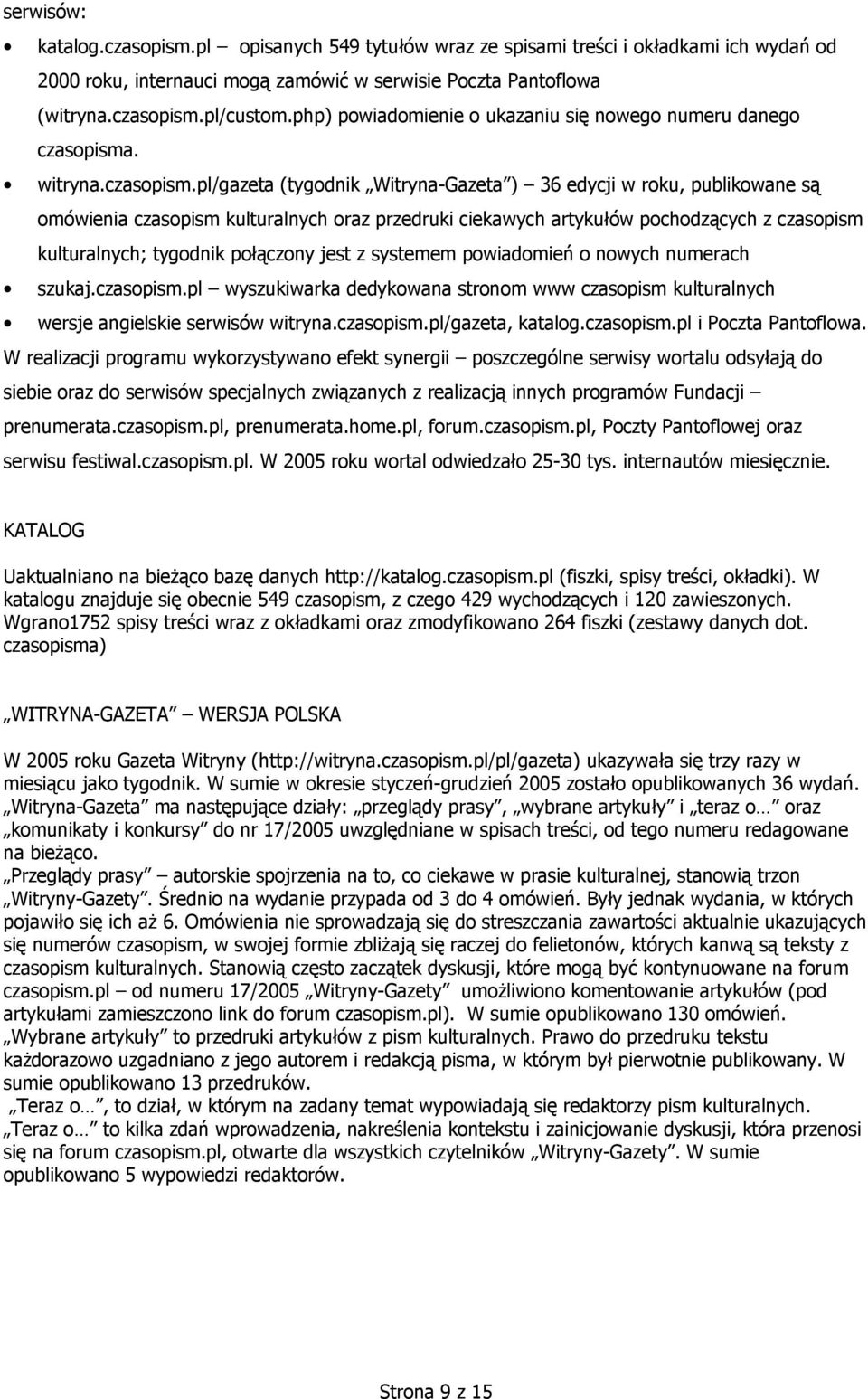 . witryna.czasopism.