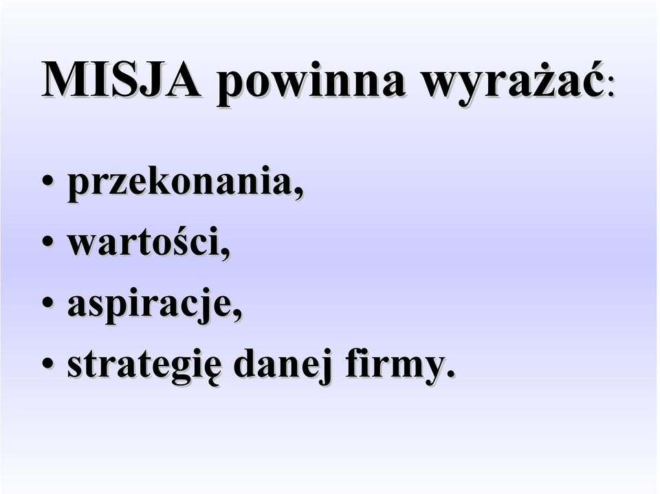 przekonania,