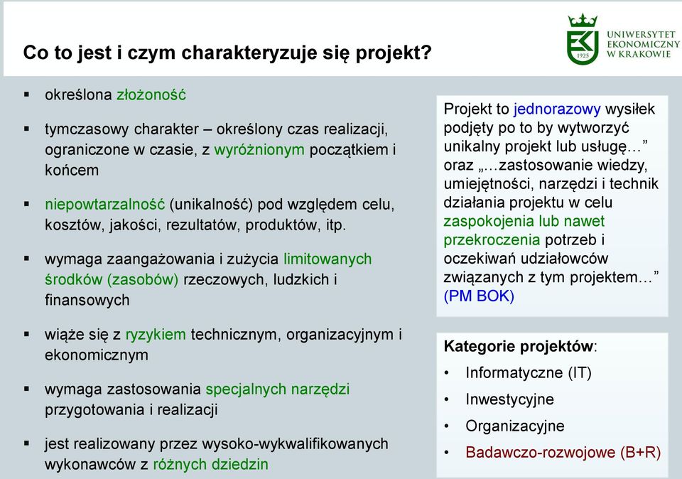 rezultatów, produktów, itp.