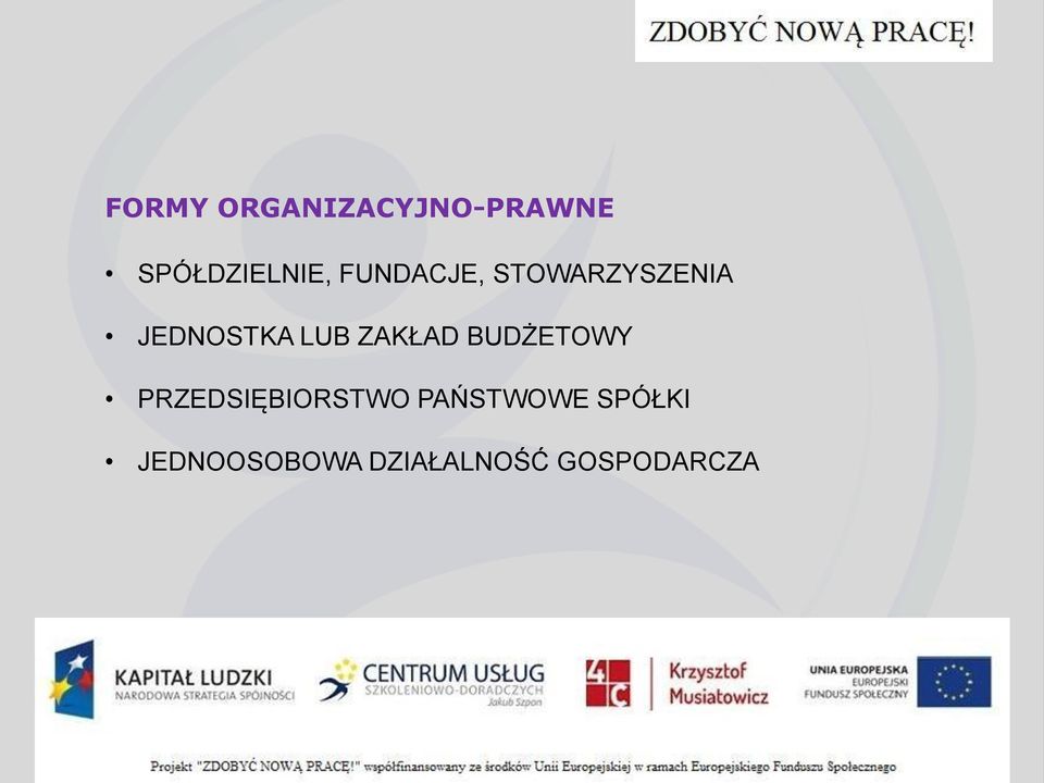 ZAKŁAD BUDŻETOWY PRZEDSIĘBIORSTWO