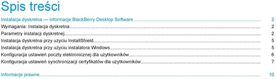 .. 5 Instalacja dyskretna przy użyciu instalatora Windows.