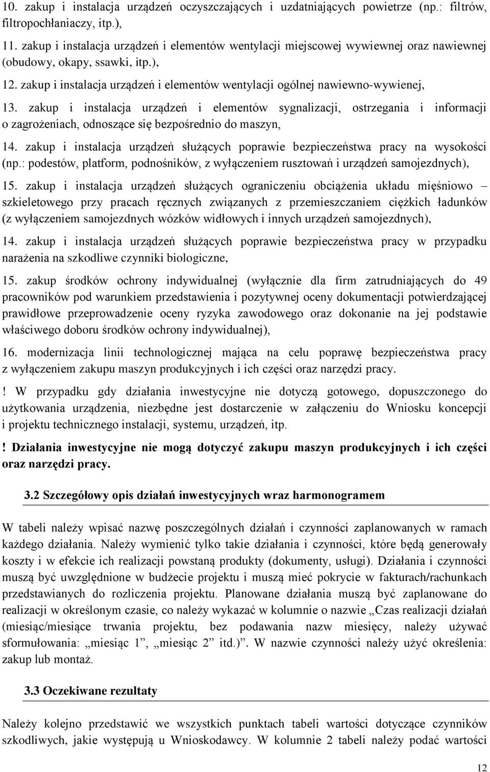 zakup i instalacja urządzeń i elementów wentylacji ogólnej nawiewno-wywienej, 13.