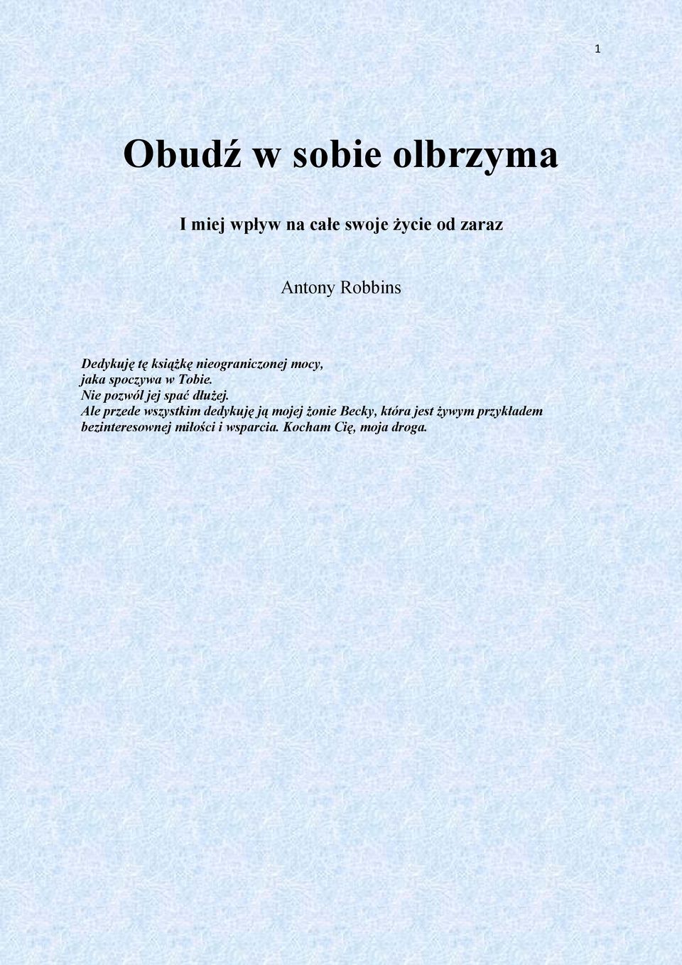 Obudz W Sobie Olbrzyma Pdf