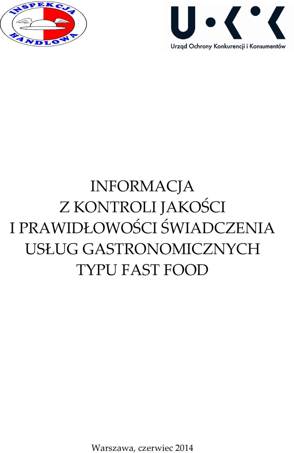 USŁUG GASTRONOMICZNYCH TYPU