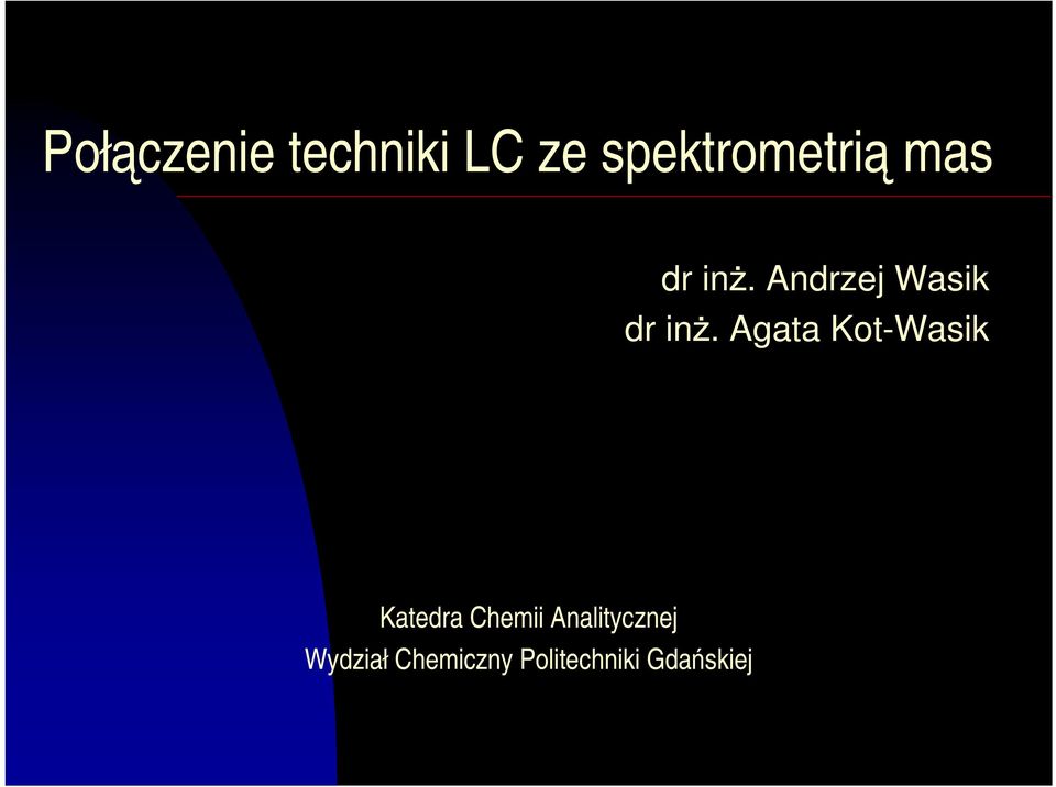 Andrzej Wasik dr in.