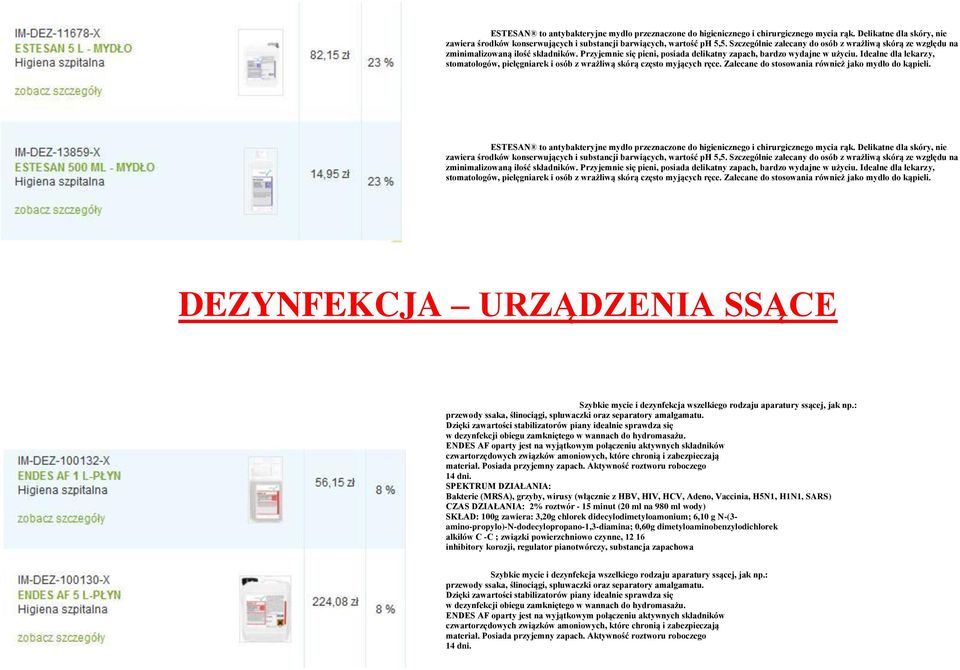 Idealne dla lekarzy, stomatologów, pielęgniarek i osób z wrażliwą skórą często myjących ręce. Zalecane do stosowania również jako mydło do kąpieli.