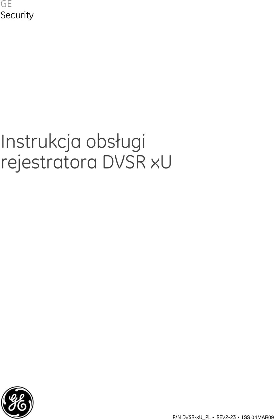 rejestratora DVSR xu