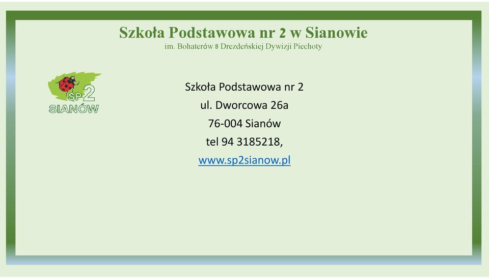 76-004 Sianów tel