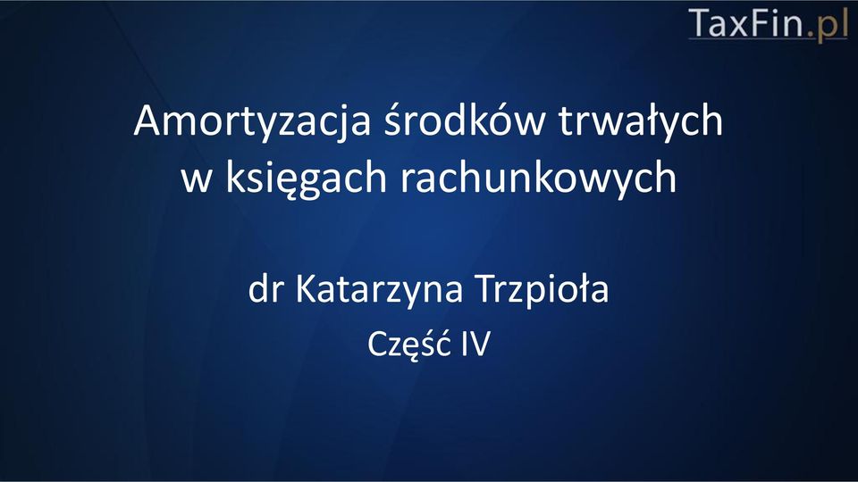 rachunkowych dr
