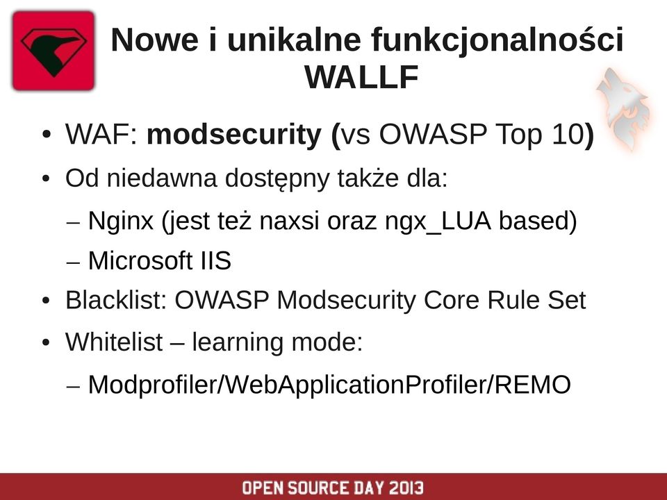 Microsoft IIS Blacklist: OWASP Modsecurity Core Rule Set