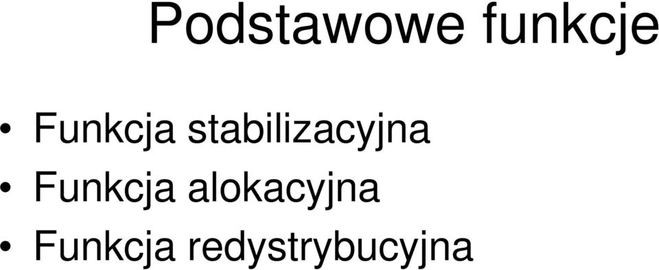 stabilizacyjna 