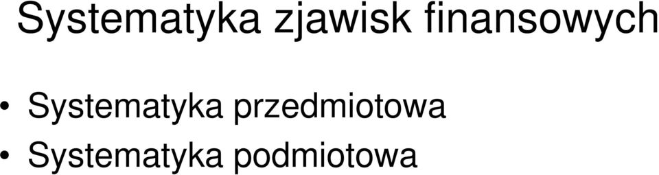 Systematyka