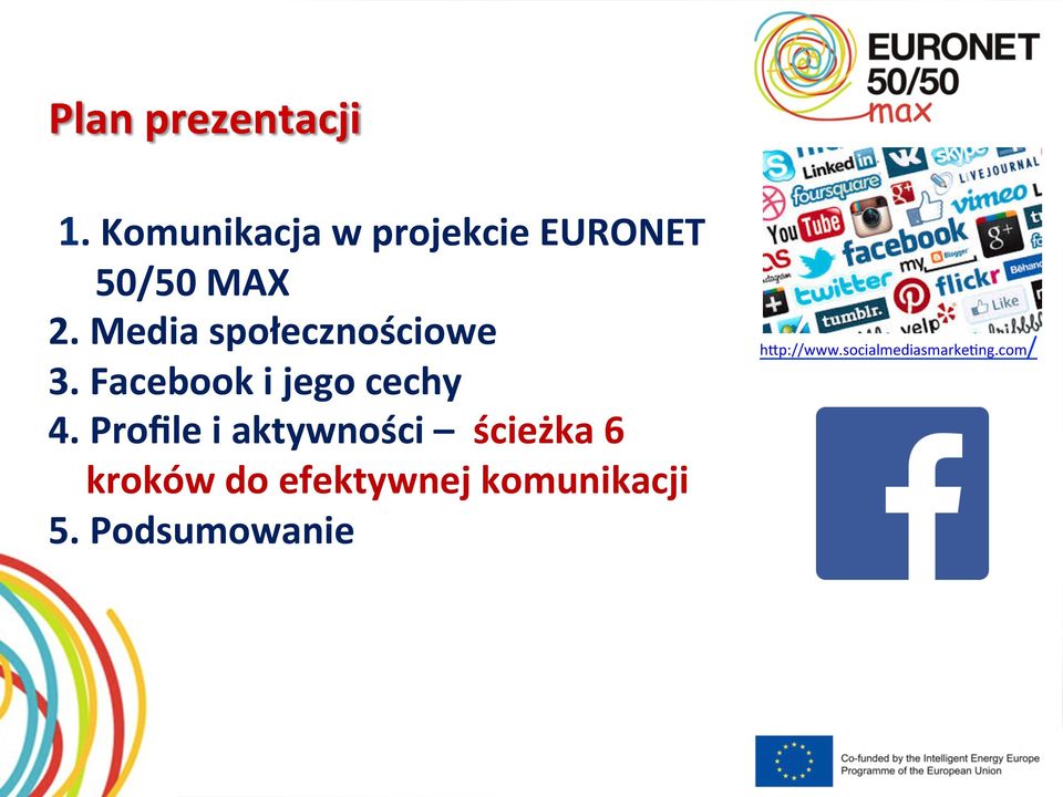 Media społecznościowe 3. Facebook i jego cechy 4.