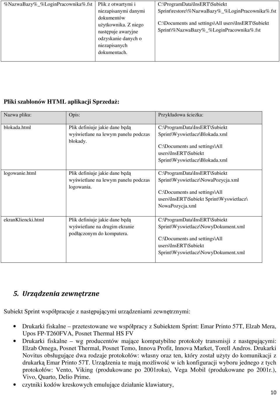 html ekrankliencki.html Plik definiuje jakie dane będą wyświetlane na lewym panelu podczas blokady. Plik definiuje jakie dane będą wyświetlane na lewym panelu podczas logowania.