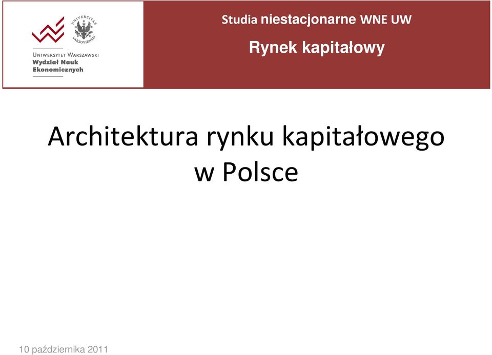 Architektura rynku