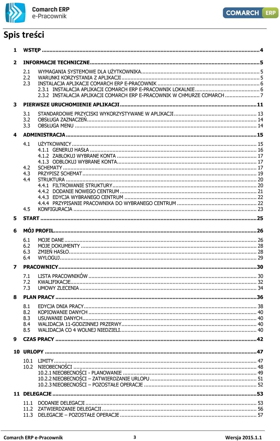 .. 14 3.3 OBSŁUGA MENU... 14 4 ADMINISTRACJA... 15 4.1 UŻYTKOWNICY... 15 4.1.1 GENERUJ HASŁA... 16 4.1.2 ZABLOKUJ WYBRANE KONTA... 17 4.1.3 ODBLOKUJ WYBRANE KONTA... 17 4.2 SCHEMATY... 17 4.3 PRZYPISZ SCHEMAT.