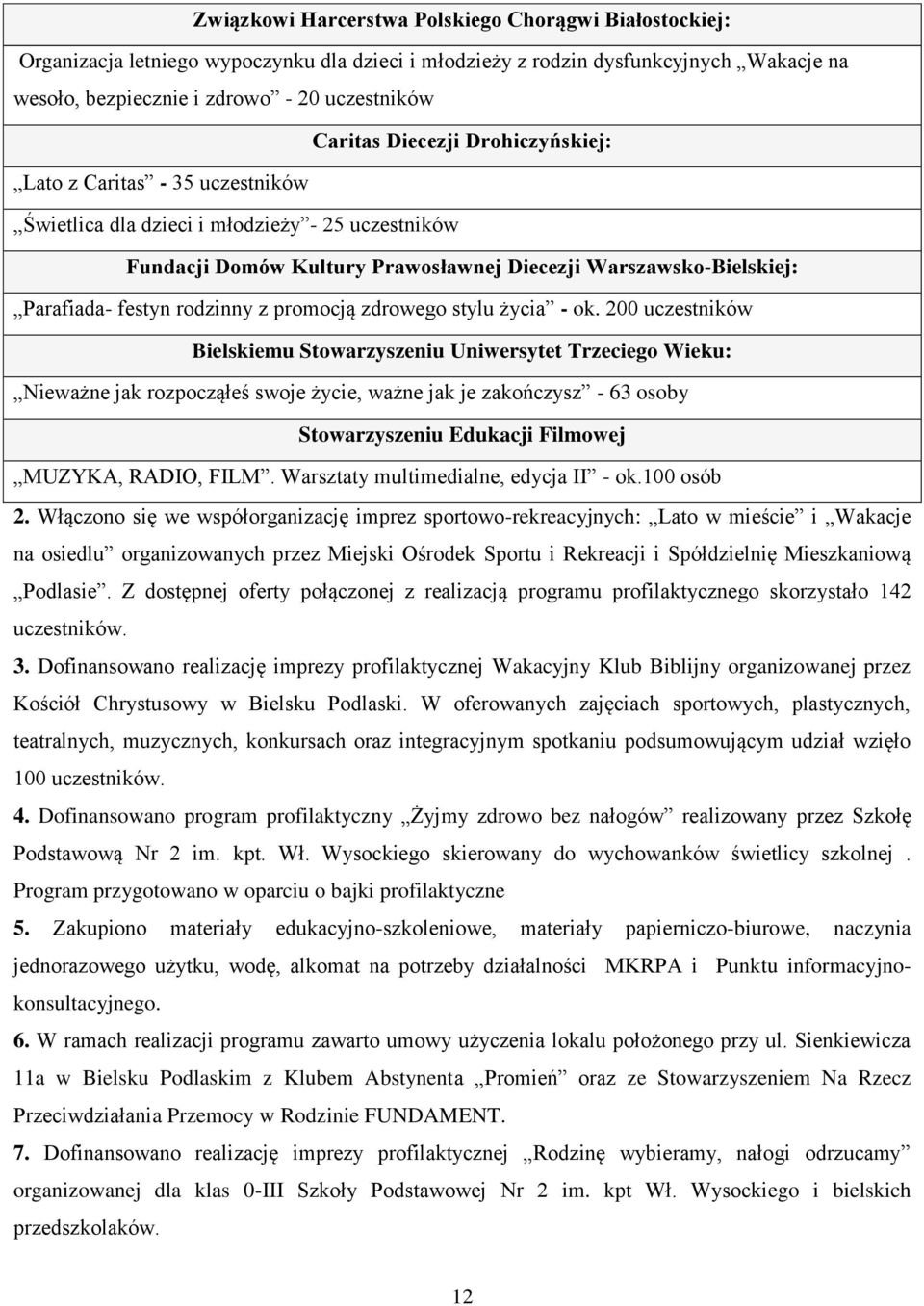rodzinny z promocją zdrowego stylu życia - ok.