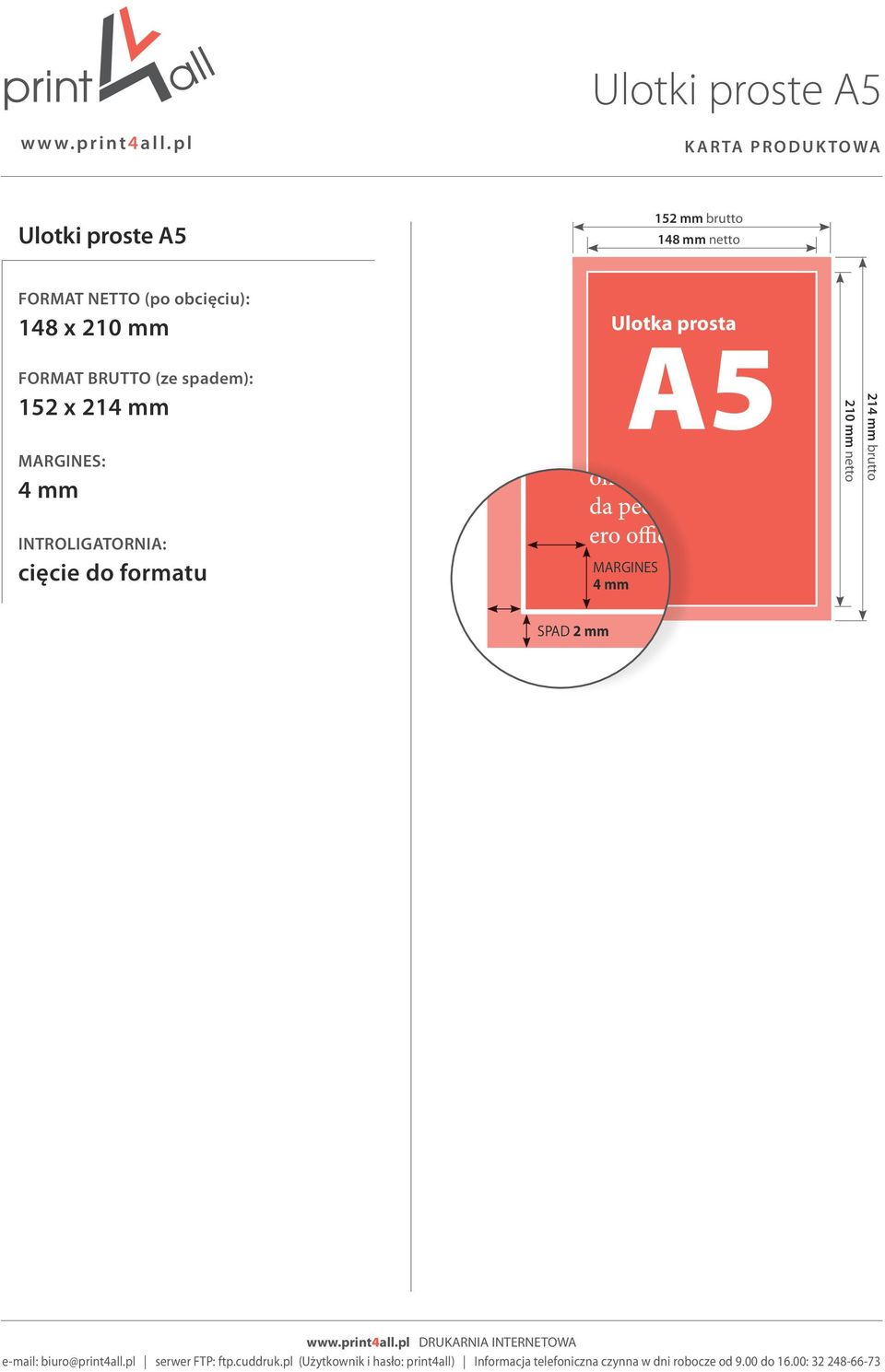 mm netto 148 x 210 mm 152 x